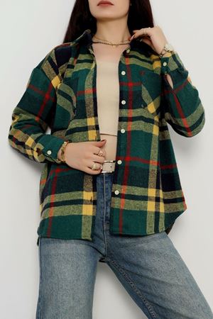 Oduncu Gömlek Yeşilsarı - 20947.1874.