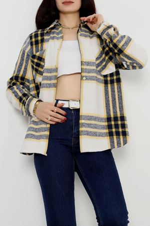 Oduncu Gömlek Beyazsarı - 20947.1874.