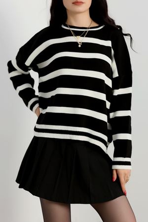 Akrilik Triko Siyahkemik - 31053.1766.