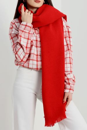 Zra Model Düz Şal Kırmızı - 70492.1736.