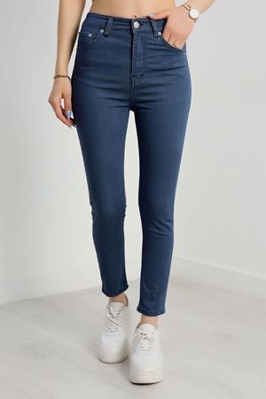 Dar Paça Kot Pantolon İndigo - 18921.1431.