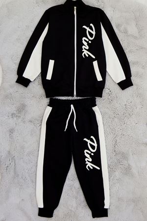 6-14 Yaş Kompakt Penye Fermuarlı Takım Siyah - 50816.904.