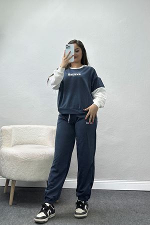 Garnili 2 İplik Eşofman Takımı Antrasitekru - 50738.1005.