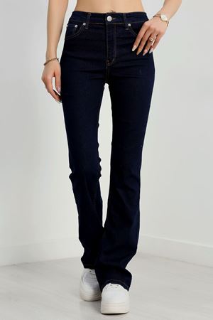 İspanyol Paça Kot Pantolon Koyumavi2 - 18688.1431.