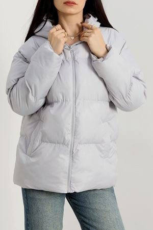 Kapşonlu Şişme Mont Uzaygri - 19191.1839.