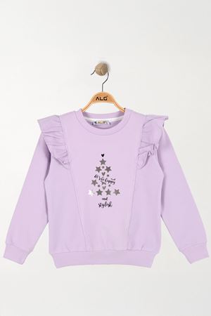 6-9 Yaş Çocuk Sweat Lila - 6264040.1576.