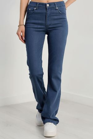 İspanyol Paça Kot Pantolon İndigo - 42335.1431.