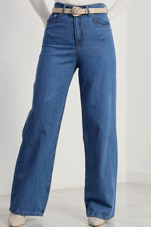 Palazzo Kot Pantolon Açıkmavi1 - 42350.1431.