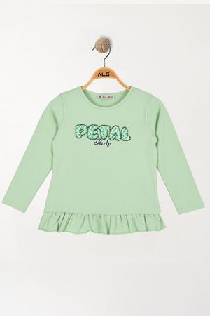 2-5 Yaş Çocuk Nakışlı Sweat Açıkmint - 5264021.1576.