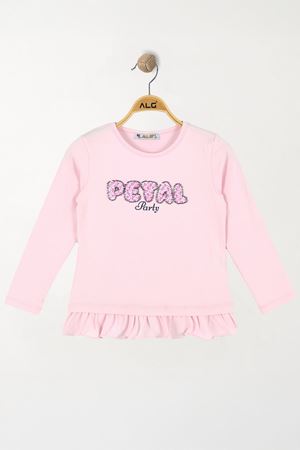 2-5 Yaş Çocuk Nakışlı Sweat Açıkpembe - 5264021.1576.