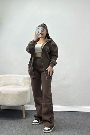 3 İplik Takım Kahve - 20254.1878.