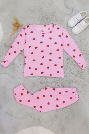 3-14 Yaş Çocuk Baskılı Milan Soft Takım Pembeçilek - 481.1287.