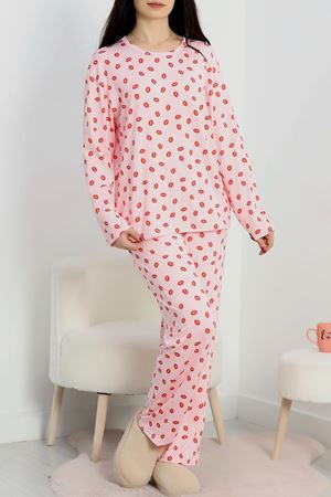 Soft Milan Alt Üst Aynı Pijama Takımı Pembedudak - 717.1287.