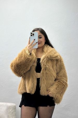 Astarlı Kürklü Mont Sütlükahve - 42110.1247.