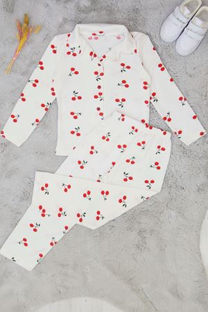 3-14 Yaş  Baskılı Milan Çocuk Takım Beyazkiraz - 414.1287.