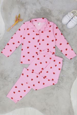 3-14 Yaş  Baskılı Milan Çocuk Takım Çilekpembe - 414.1287.