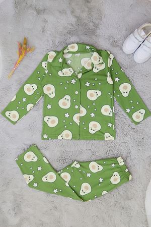 3-14 Yaş  Baskılı Milan Çocuk Takım Yeşilavokado - 414.1287.