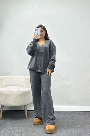 Akrilik Triko Takım Füme - 31065.1766.