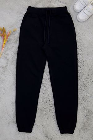 11-15 Yaş İki İplik Kompak Penye Unisex Eşofman Altı Lacivert - 90227.2032.