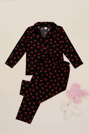 3-14 Yaş  Baskılı Milan Çocuk Takım Siyahdudak - 414.1287.