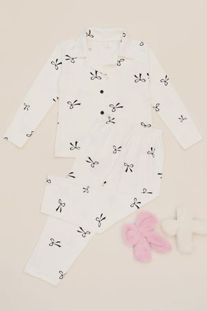 3-14 Yaş  Baskılı Milan Çocuk Takım Beyazfiyonk - 414.1287.