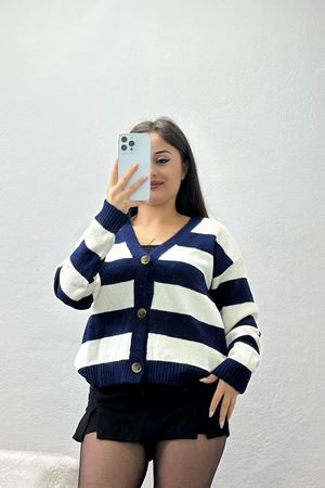 Şardonlu Düğmeli Hırka Lacitaş - 31060.1766.