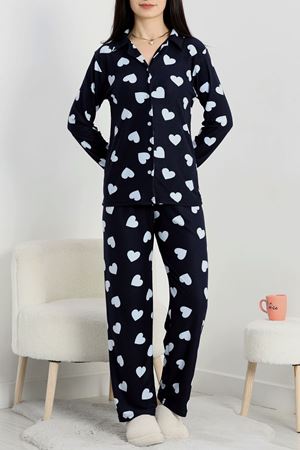 Düğmeli Süet Takım Lacikalp - 450.1287.