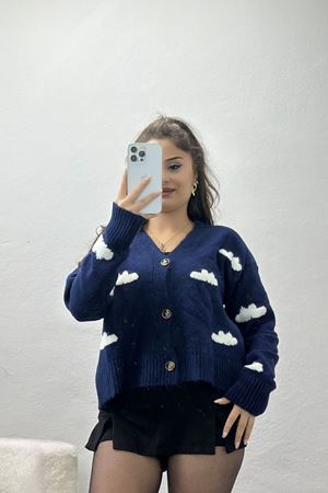 Şardonlu Düğmeli Hırka Lacitaş - 31059.1766.