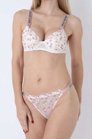 Dal Desen Sütyen Takım Dolgulu Pembe - 2564.1783.