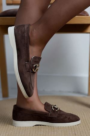 Loafer Günlük Ayakkabı Süetkahve - 18200.1846.
