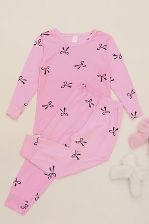 3-14 Yaş Çocuk Baskılı Milan Soft Takım Pembesiyah - 481.1287.