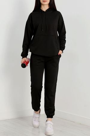 2 İplik Eşofman Takımı Siyah - 31308.1878.