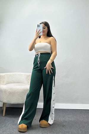 Fermuarlı Eşofman Altı Zümrüt - 50748.1005.