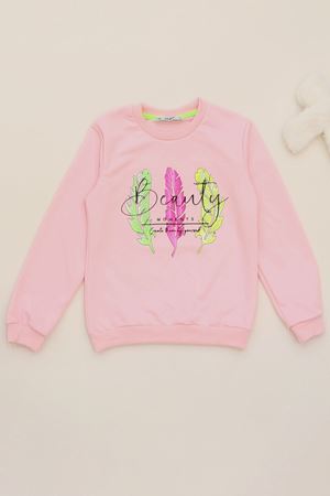 8-12 Yaş 2 İplik Sweat Açıkpudra - 725029.1576.