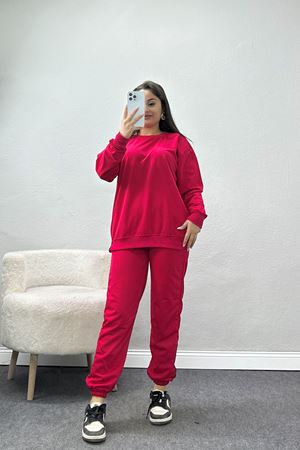 2 İplik Eşofman Takımı Fuşya - 31307.1878.