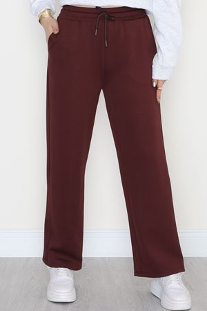 Modal Baskılı Eşofman Altı Kahve - 50754.1837.