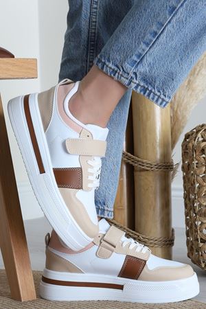 Günlük Spor Ayakkabı Beyazbej - 42433.2082.