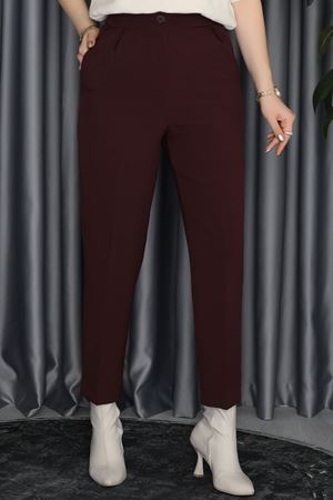 Perry Fashion Atlas Pantolon Mürdüm - 90085.1995.