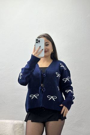 Şardonlu Düğmeli Triko Laci - 31067.1766.