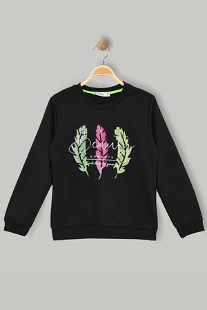 8-12 Yaş 2 İplik Sweat Siyah - 725029.1576.