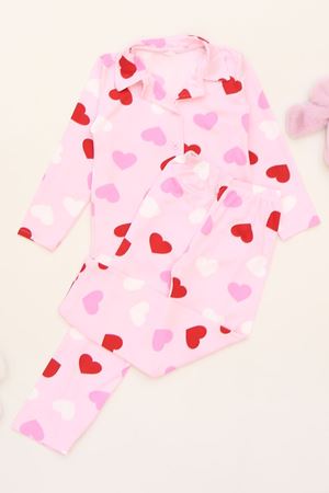 3-14 Yaş  Baskılı Milan Çocuk Takım Pembekalpli - 414.1287.