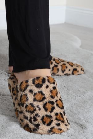 Peluş Ev Terliği Leopar - 42438.264.