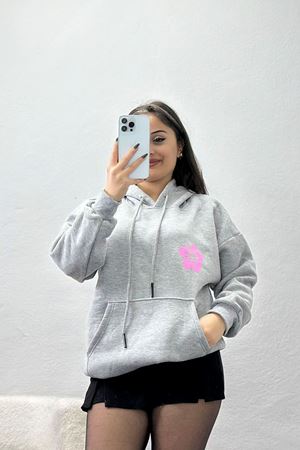 3 İplik Kanguru Cepli Kapşonlu Sweat Gripembe - 42247.1878.