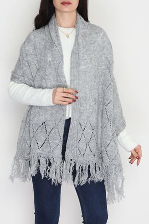 Akrilik Şal Gri - 70468.1736.