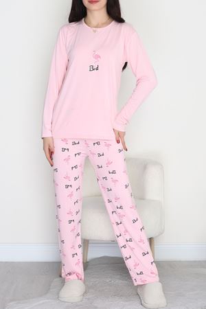 Soft Milan Enjeksiyon Baskılı Pijama Takımı Pembeflamingo - 664.1287.