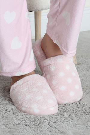 Peluş Ev Terliği Pudra - 31421.264.