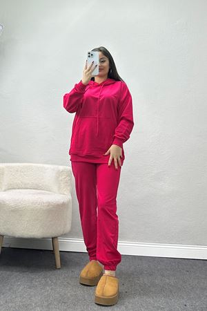 2 İplik Eşofman Takımı Fuşya - 31308.1878.