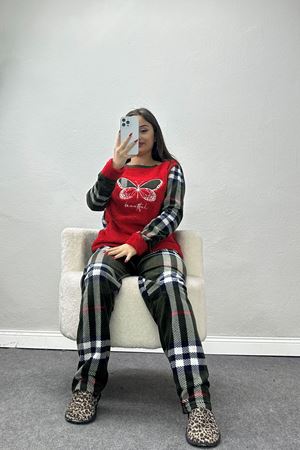 Polar Pijama Takımı Kırmızı - 50777.1773.