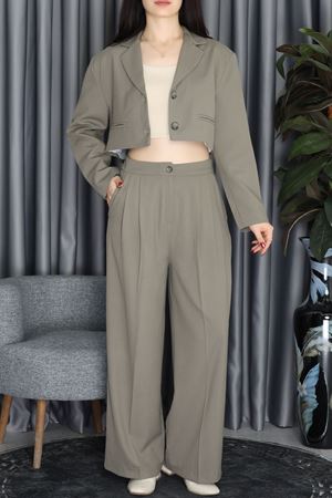 Premıum Blazer Takım Açıkhaki - 80864.196.