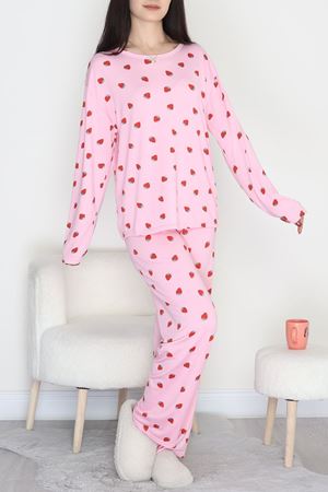Soft Milan Alt Üst Aynı Pijama Takımı Pembe - 717.1287.